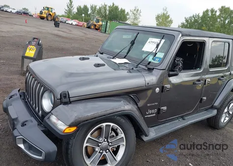 2018 Jeep Wrangler Unlimited Sahara 4X4 from USA, damaged, VIN 1C4HJXEN4JW251096